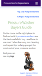 Mobile Screenshot of pressure-washer-buyers-guide.com